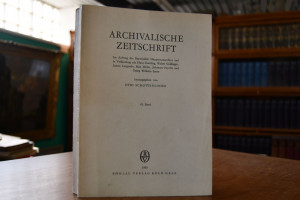 Archivalische Zeitschrift 61. Band. Mit dem ang...
