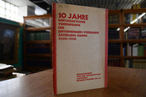 10 Jahre Wirtschaftliche Vereinigung der Untern...