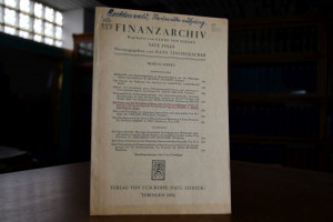 Zur Lehre von der Steuerüberwälzung und den Ste...