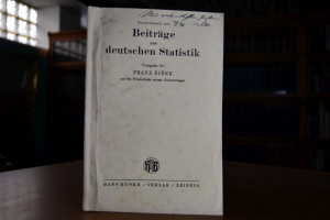 Gegenwarts- und Zukunftsaufgaben der Statistik ...