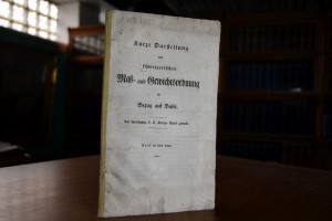 Kurze Darstellung der schweizerischen Maß- und ...