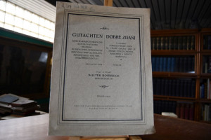 Gutachten zu der Regierungsvorlage der Cechoslo...