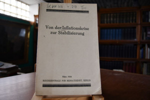 Von der Inflationskrise zur Stabilisierung.