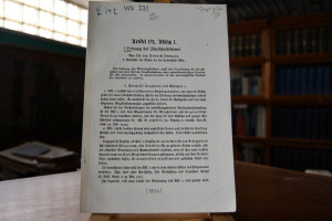 Artikel 151, Absatz 1. Ordnung des Wirtschaftsl...