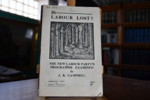 Is Labour lost. The New Labour Party`s Programm...