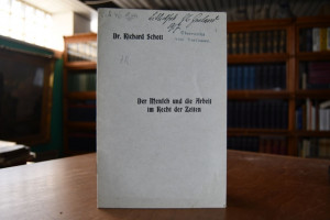 Der Mensch und die Arbeit im Recht der Zeiten. ...