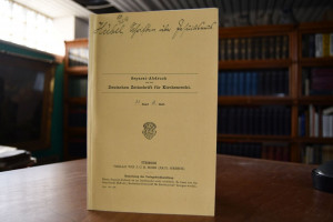 Verzeichnis von Einzelschriften und Aufsätzen ü...