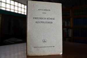 Friedrich Römer als Politiker.