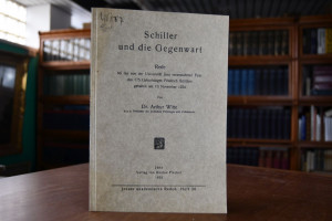 Schiller und die Gegenwart. Rede bei der von de...