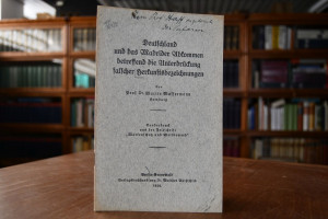 Deutschland und das Madrider Abkommen betreffen...