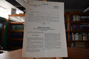 Entwurf eines Gesetzes über den Vergleich zur A...