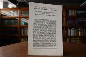 Aus Bismarcks Abgeordnetenjahren (1849-1851) Pe...