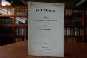 Fürst Bismarck. Rede bei der Gedächtnisfeier de...