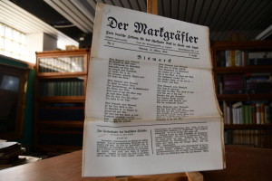 Der Markgräfler. Freie deutsche Zeitung für das...