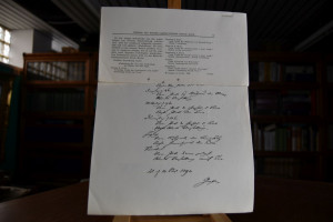 Ein Dokument aus der Zeit von Goethes Theaterle...