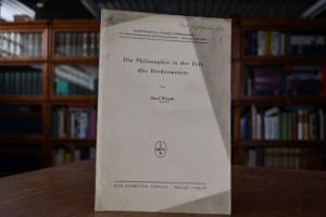 Die Philosophie in der Zeit des Biedermeiers.