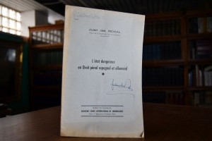 L`etat dangereux en Droit penal espagnol et all...