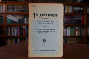 Jesu soziales Königtum.