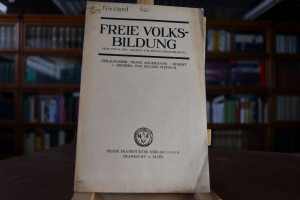 Die Volksbildung in Friesland.