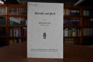 Sprache und Volk.