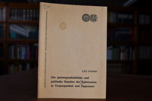 Der geistesgeschichtliche und politische Stando...