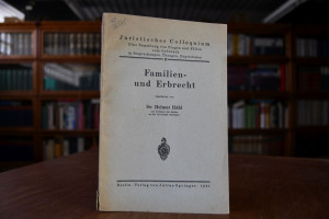 Familien- und Erbrecht.