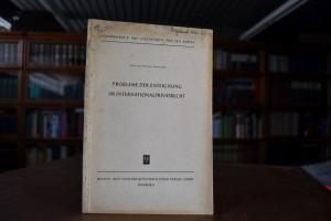 Probleme der Enteignung im Internationalprivatr...