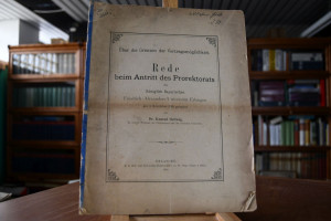 Über die Grenzen der Vertragsmöglichkeit. Rede ...