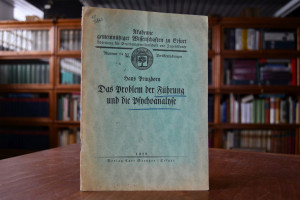 Das Problem der Führung und die Psychoanalyse.