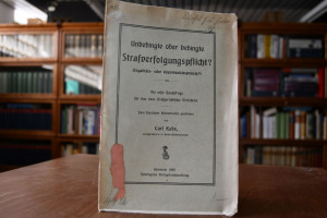 Unbedingte oder bedingte Strafverfolgungspflich...