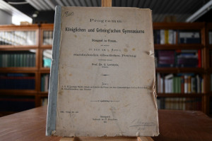 Programm des Königlichen und Gröning`schen Gymn...