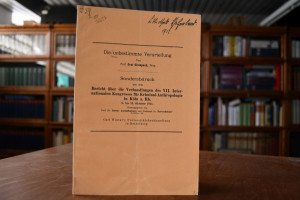 Die unbestimmte Verurteilung.