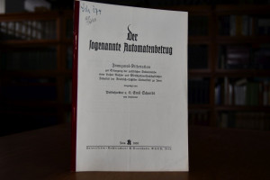 Der sogenannte Automatenbetrug.