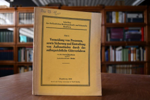 Vermeidung von Prozessen, sowie Sicherung und E...