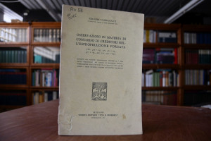 Osservazioni in Materia di Concorso di Creditor...