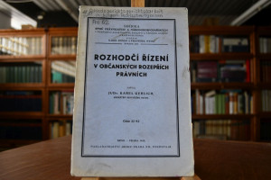 Rozhodci Rizeni v obcanskych Rozeprich Pravnich