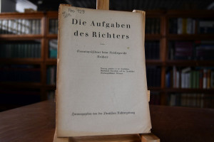 Die Aufgaben des Richters.