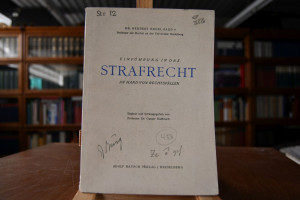 Einführung in das Strafrecht an Hand von Rechts...