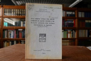 Sull` azione civile per risarcimento di danni c...