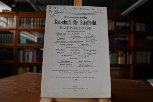 Das eidgenössische Kriegsstrafrecht.