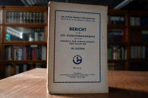 Bericht an den XIX. Zionistenkongress und an de...