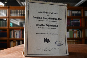 Hauptsachverzeichnis zum Preußischen Finanz- Mi...