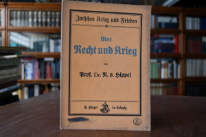 Über Recht und Krieg. Rektoratsrede gehalten am...