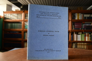 Sumerian Liturgical Texts.