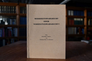 Mehrheitswahlrecht oder Verhältniswahlrecht? Ei...
