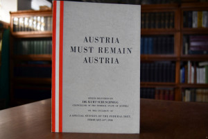 Austria must remain Austria. Speech delivered b...
