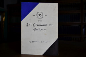50 Jahre F.C. Germania 1911 Enkheim 1911-1961. ...