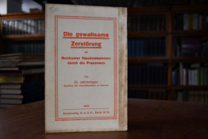 Die gewaltsame Zerstörung der Bochumer Handelsk...