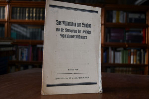 Das Abkommen von London und die Neuregelung der...