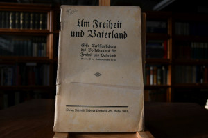 Um Freiheit und Vaterland.